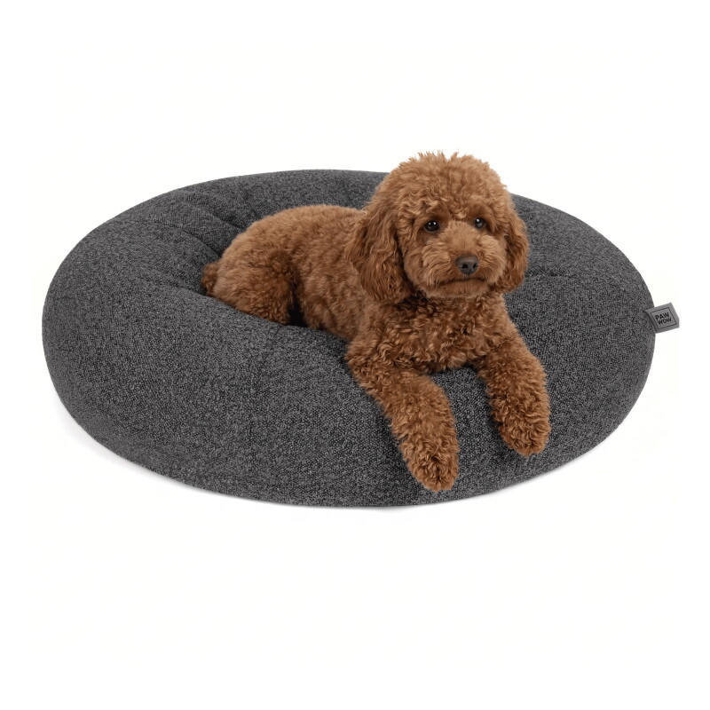 PAW WOW Hundebett LENI Bouclé Grau