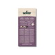 Rückseite eines lila-beigen WOOOF-Hundefutterbeutels mit Logo 'WOOOF', Slogan 'Oh my dog, that's goood' und 'WOOOF.COM'.