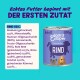 Blaue Dose Edgard & Cooper getreidefreies Hundefutter für erwachsene Hunde mit 60 % Rindfleisch- und Gemüseanteil, auf Deutsch gelistet.
