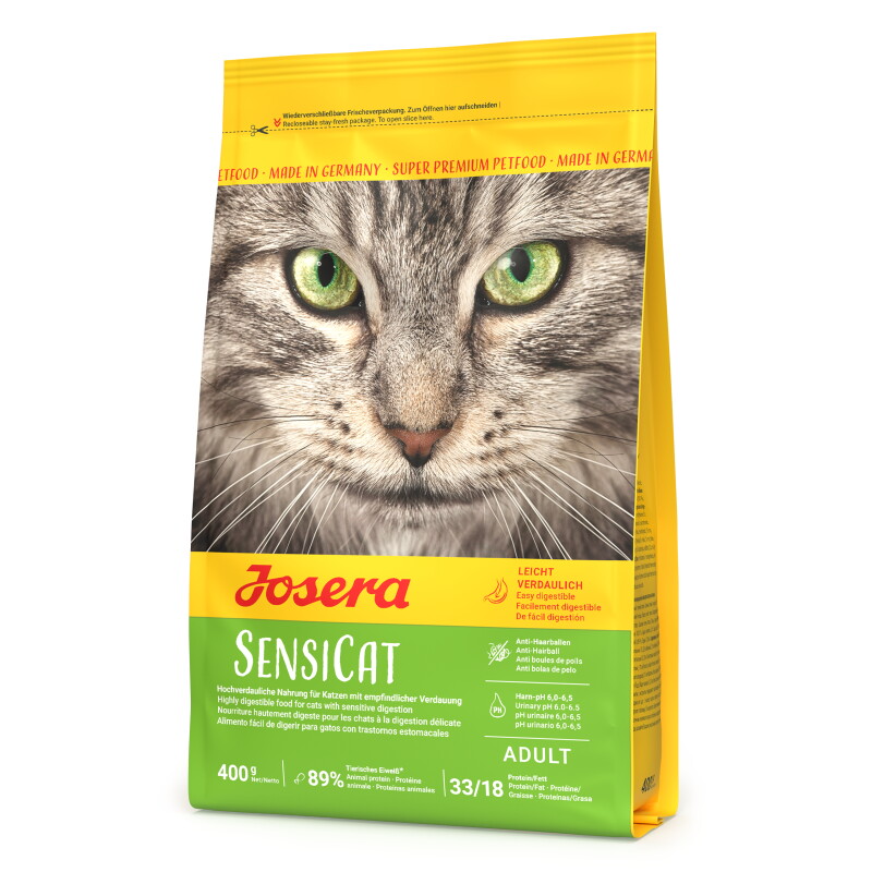 Josera SensiCat für empfindliche Katzen 8x400 g