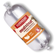 Silberverpackte FLEISCHESLUST 'meat&treat' aufschneidbare Puten-Trainingswurst, Etikett mit 'PUTE TURKEY' und 'Single Protein'.