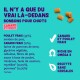 Bonbons pour chiots au canard et poulet, ingrédients : poulet frais (33 %), canard frais (12 %), riches en oméga 3, sans céréales.
