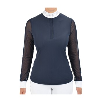 4Riders Turnier-Langarmshirt München navy 38 – EU