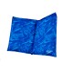 Blaue Haustiermatte mit marmoriertem Design, mit dem Text "ARCTIC COMFORT by TroopDot" in der unteren rechten Ecke.