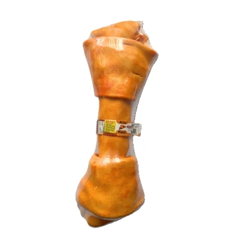 Kauknochen 4 Stk aus Kalbsleder, 40 cm