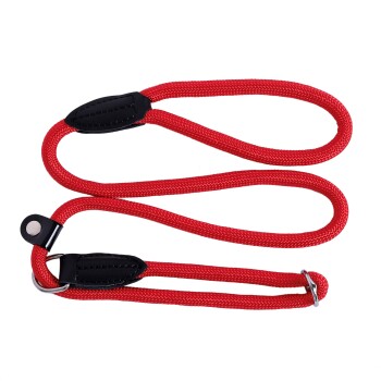 Retrieverleine, Hundeleine, Führleine rot 1,2 m