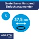 ADAPTIL Calm verstellbares Halsband, Größe S, 37,5 cm – sichtbarer Text: 'Einstellbares Halsband Einfach anzuwenden'.