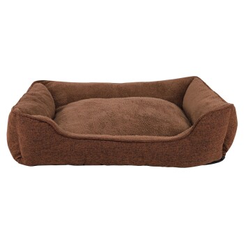 Hundebett meliert braun M