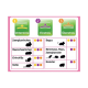 Diagramm, das Bettungsarten für kleine Haustiere detailliert, mit Kategorien "Unterstreu," "Einstreu," und "Überstreu," die Tiere wie Kaninchen und Hamster auflisten.