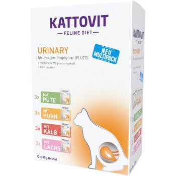 KATTOVIT Multipack Urinary in Sauce 12x85 g