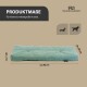 ® Hundebett mit Anti-Rutsch-Boden, strapazierfähiges Kissen für Hunde und Katzen inkl. Gratis-Wassernapf türkis M