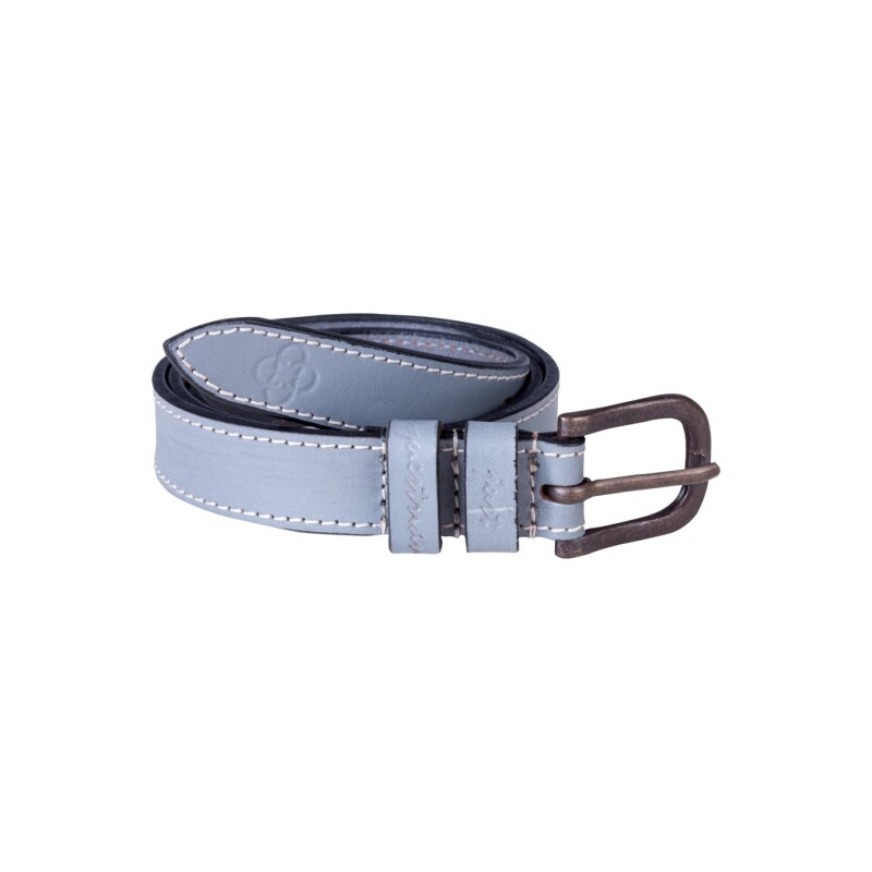 4Riders Gürtel Horseshoe grau 80 cm