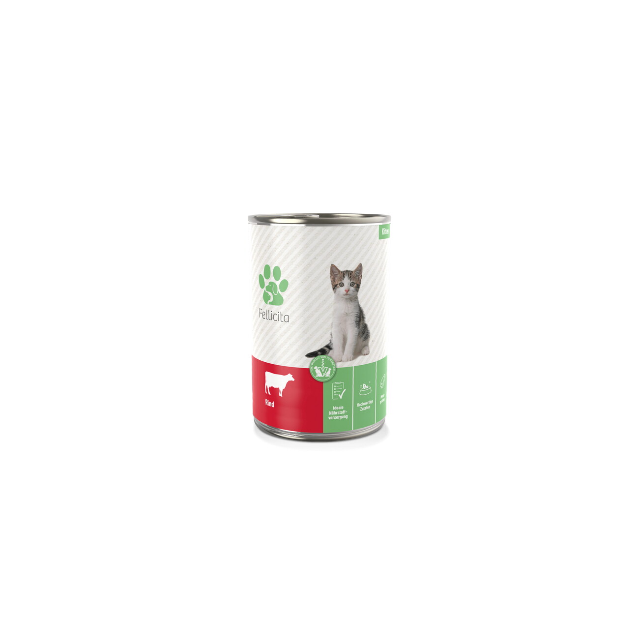 Fellicita Rind pur für Kitten 6x 400g