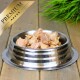 Lecker.Pet Gino's 100 % Muskelfleischwürfel Rind & Schwein Hundefutter Nassfutter 6x400 g