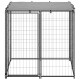 Hundezwinger Stahl schwarz 1,1 m, 1,1 m, 1,1 m