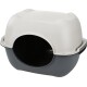 offene Toilette Bella 56 x 39,5 x 19 cm grau