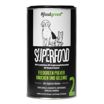 FeedGreen BIO Superfood Pulver Knochen & Gelenke 200g
