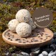 Meisenknödel aus der Alb-Mühle ohne Netz inkl. Spender - Vollkorn & Früchte