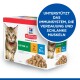 Hill's Science Plan Katzenfutterbox mit einem Kätzchen, gekennzeichnet mit "Favourite Selection" und den Texten "Kitten <1" und "Chunks & Gravy."