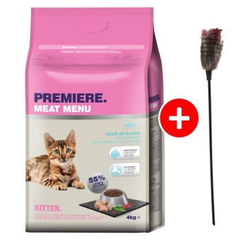 Kitten Lachs 4kg mit Gratis Katzenangel