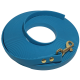 bio-leine 15-25 kg Biothane Schleppleine helles stahlblau 3 m