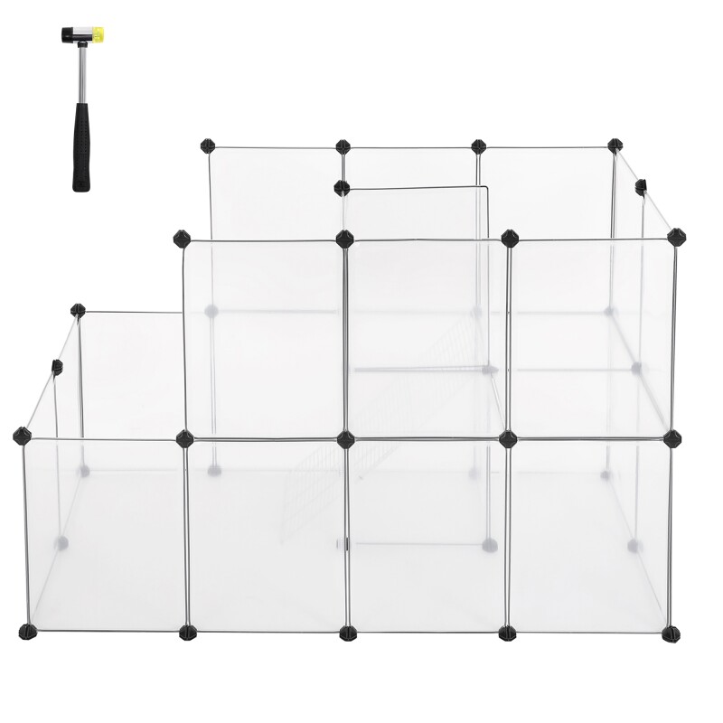 SONGMICS DIY-Hamsterkäfig aus Kunststoff