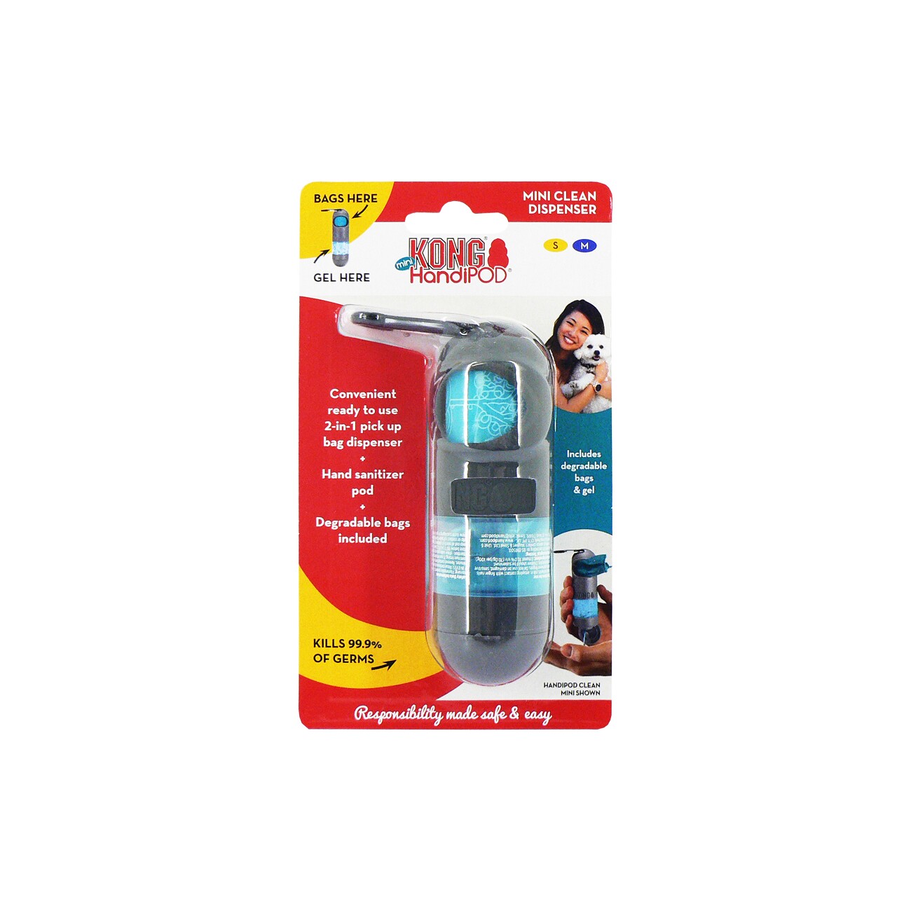 KONG handipod mini clean dispens MAXI ZOO