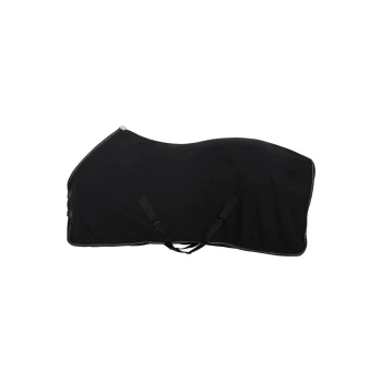 Schwarze Haustierdecke mit verstellbaren Riemen, entworfen für Komfort und Wärme. Ideal für Haustiere während der Reise oder zu Hause.