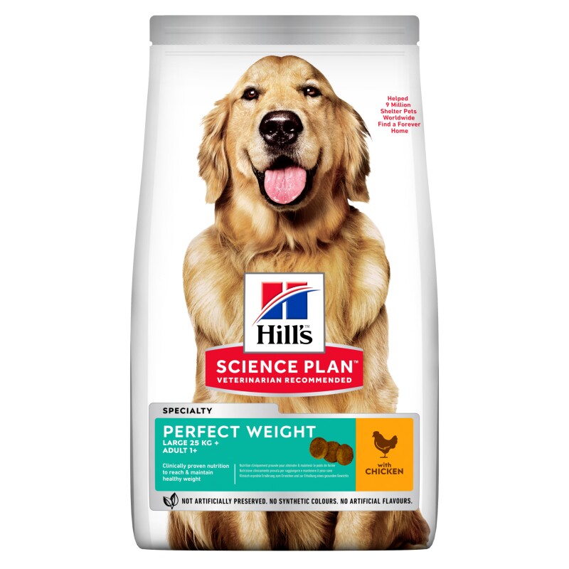 Hill's Science Plan Perfect Weight Adult Kip 12 kg