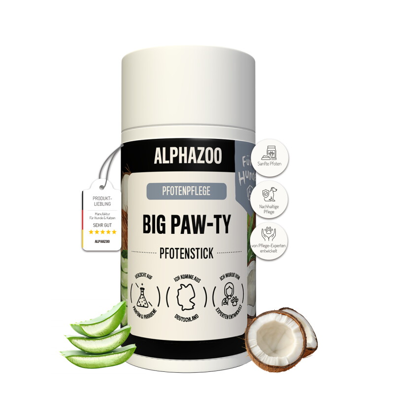 ALPHAZOO Big Paw-ty Pfotenpflege für Hunde