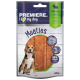 Emballage de friandises pour chiens Premiere I ❤️ my dog Meaties, présentant un beagle et montrant 95 % de contenu en viande, taille 60 g, et saveur de lapin.