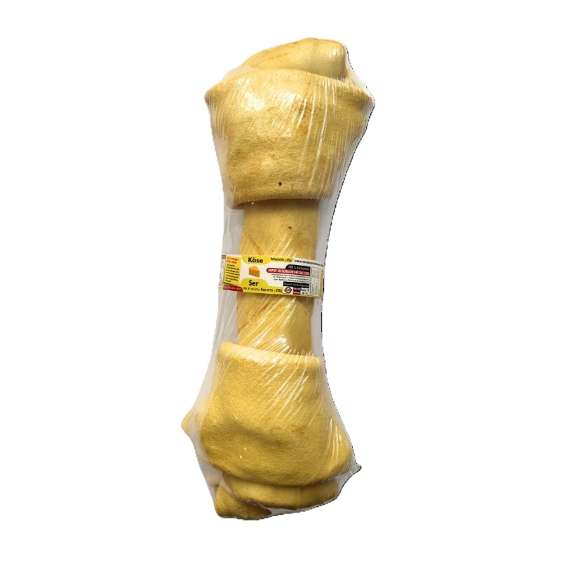 Lifebound Kauknochen 4 Stk aus Kalbsleder, 40 cm