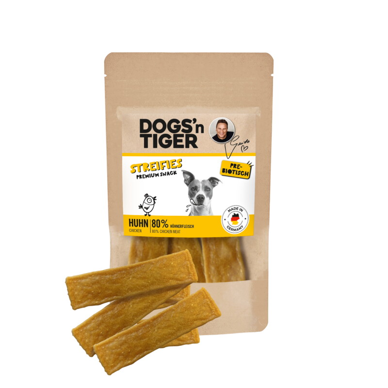 Dogs'n Tiger Streifies Snacks Huhn 20x75 g