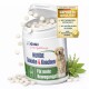 Behälter mit GIGI-Hundegelenk- und Knochen-Tabletten, mit einem Bild eines Golden Retrievers, mit dem Text "HUNDE Gelenke & Knochen" und "Für mehr Bewegungsfreude."