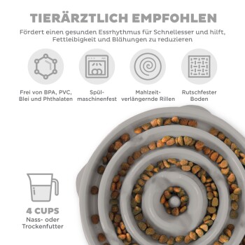 Outward Hound Fun Feeder Slo Bowl