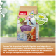 Tüte 'PANTO Power-Mix' Wildvogelfutter mit drei Vögeln und einem grünen 'Pluramin Vogel-Fit'-Siegel auf einem Holztisch.