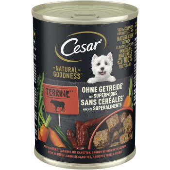 Packung Cesar Natural Goodness Rind