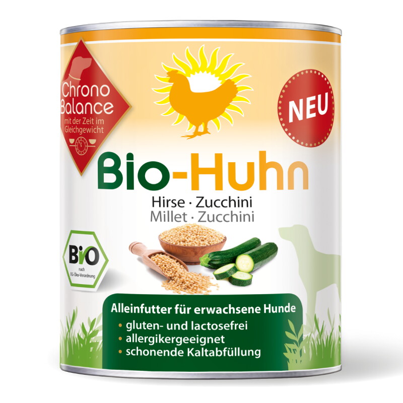 ChronoBalance Alleinfutter Huhn mit Hirse und Zucchini 800 g