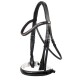 Hans Melzer Kandare Hamburg LACK schwarz/silber Pony