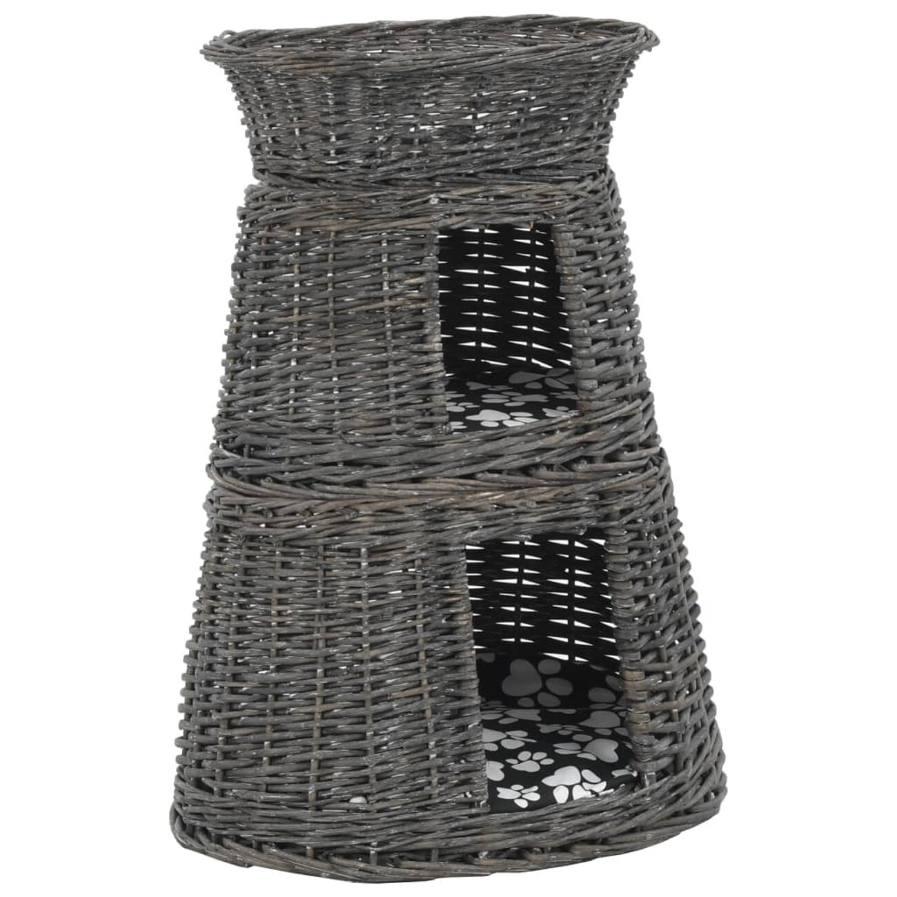 Vidaxl Grau Almisica (60 Cm, Schwarz, Weiss), Katzenbaum - Image 3
