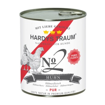 Hardys Traum PUR 6x800g No. 2 Huhn