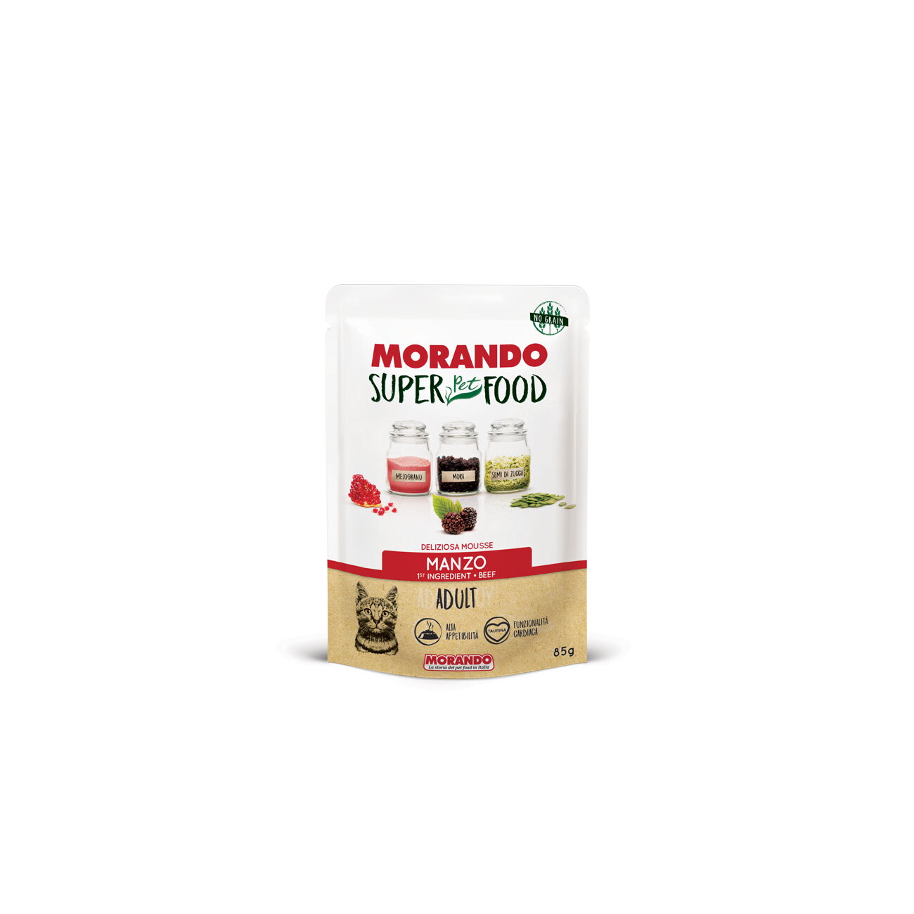 MORANDO SuperPet Food Adult Rind 24x85 g