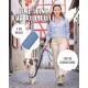 Frau geht mit Hund an einer blau gewebten Leine; Overlay-Text: 'EINE LEINE FÜR ALLE FELLTYPEN', '2 CM BREITE', '230 CM GESAMTLÄNGE'.