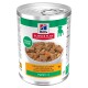 Dose Hill's Science Plan Welpen-Nassfutter, 'Savoury Stew' — 'Leckere Küche mit Huhn und zugesetztem Gemüse', 'PUPPY <1'.