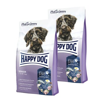 HAPPY DOG fit & vital Senior 2×12 kg