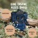 Leckerlibeutel – Futterbeutel mit Kotbeutelspender blau