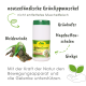 Behälter von cdVet ArthroGreen für Pferde, der natürliche Gelenkunterstützungsbestandteile wie Grünlippmuschel und Weidenrinde hervorhebt.