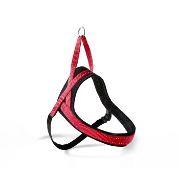 Wolters Soft & Safe Geschirr Geschirr Hundegeschirr rot/ schwarz XS