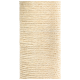 Corde en sisal naturel, étroitement enroulée en forme cylindrique, idéale pour les poteaux à gratter ou les jouets pour animaux.
