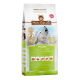 Premium-Hundefuttertüte mit der Aufschrift "WOLFSBLUT VetLine JOINT CARE," mit einem heulenden Wolf und Bildern von Truthahn und Süßkartoffeln, 12 kg.